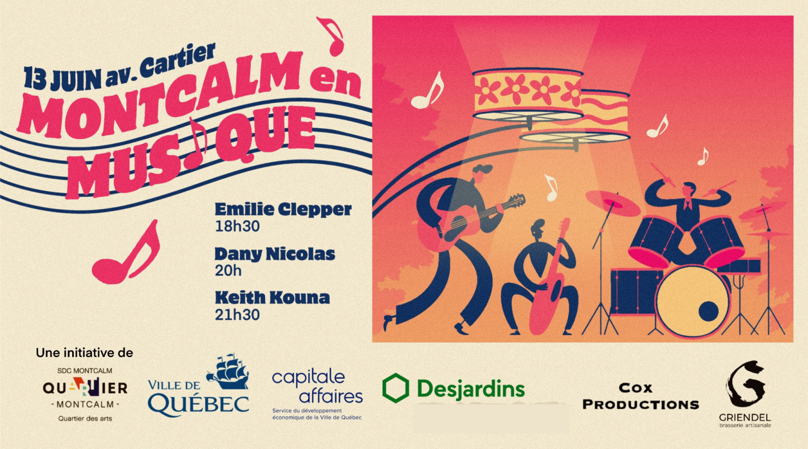Montcalm en musique